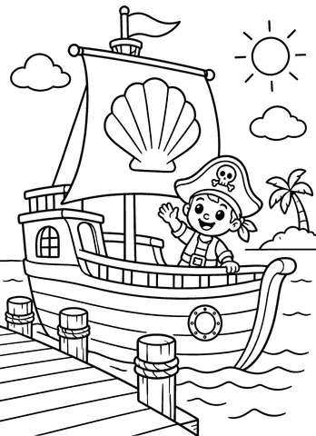 Page 9 of Pearl and Captain Haze’s Pirate Adventure