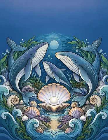 Cover of Tides in Circles, adult coloring book by Gilda Tico