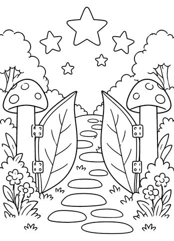 Page 9 of Whimsical Forest Friends