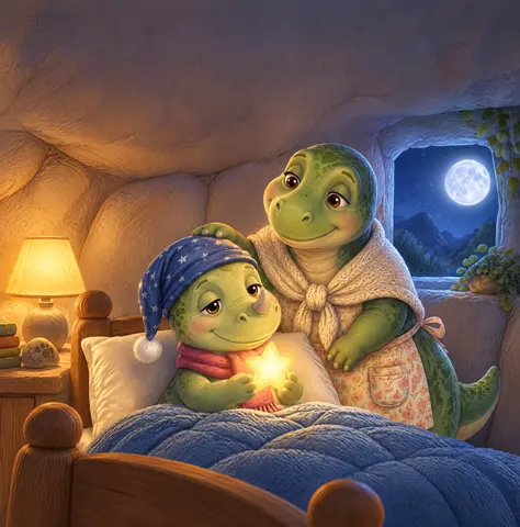 Cover of Rex's Sleepy Stars, a picture book by Ala'a Qassim