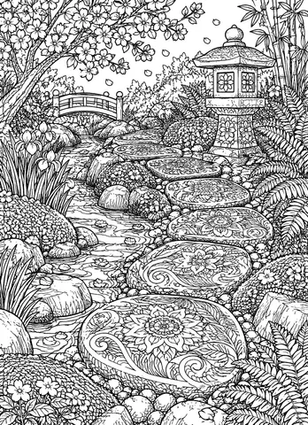 Page 9 of Blossoms and waves of tranquility.