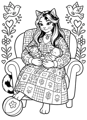 Page 9 of Little Things to Color