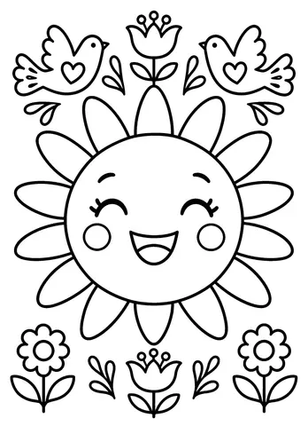 Page 7 of Little Things to Color