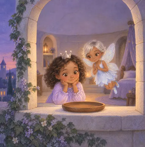 Princess Iris had a dish waiting for something special.