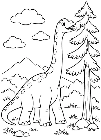 Page 11 of Prehistoric Days to Colour