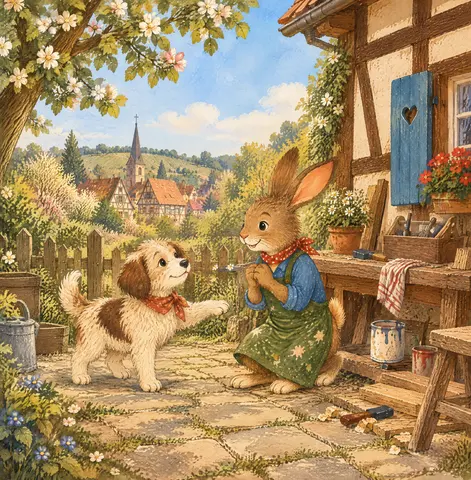 « Et avec mes pattes ? » propose doucement Miette.