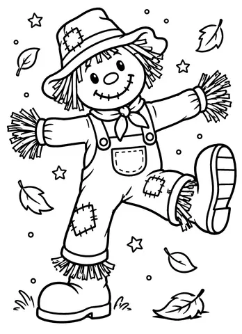 Page 7 of Oops! The Scarecrow Is Dancing