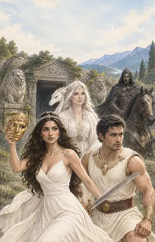 Cover of The Adventures of Thracian Princess Savva and Prince Tonyo, early chapter book by Eliza Tony