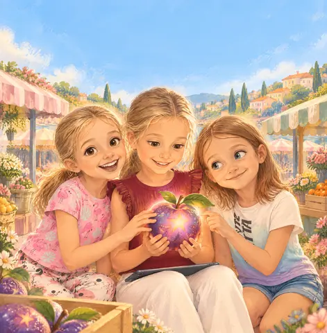 Cover of Starapple Saturday, picture book by Pálfy Gabriella