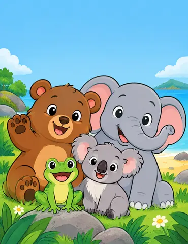 Cover of Letters with Paws and Claws, kids' coloring book by Audriana Henry