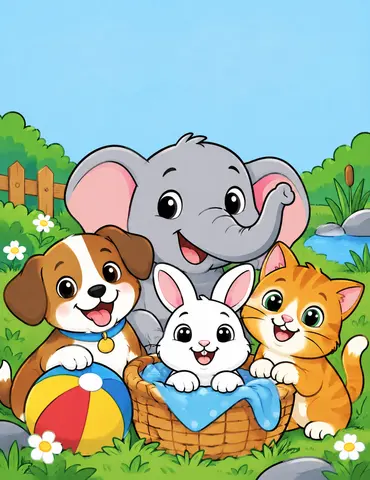 Cover of Animal Shapes to Color, kids' coloring book by Sulaiman Khan