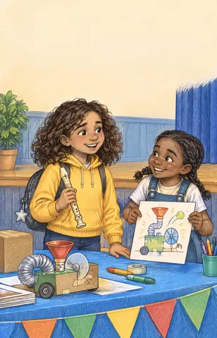 Cover of The Friendship Shuffle, an early chapter book by Clara Wren