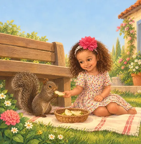 Cover of Yuna and Mr. Chestnuts Adventure, a picture book by Heidi Torres