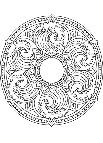 Page 9 of Ocean Currents & Mandalas