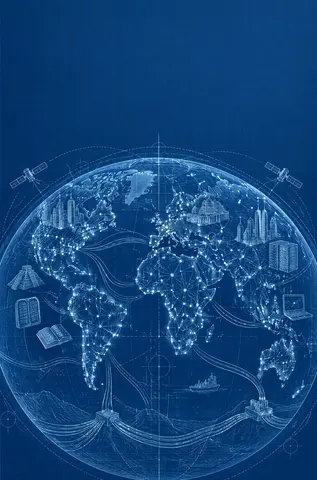 Cover of THE GLOBAL DIGITAL BRAIN, a non-fiction guide by Dan Enache