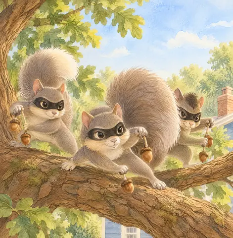 The NINJA SQUIRRELS!