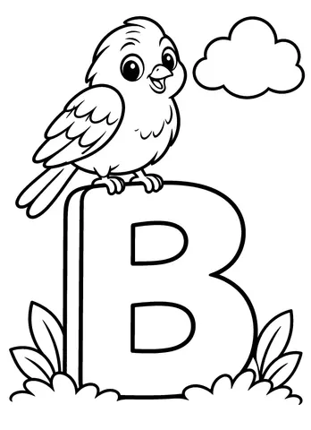 Page 7 of Tweet Trace & Draw: Bird Fun for Kids