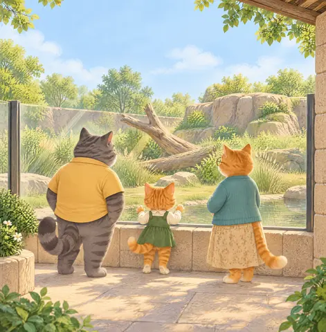 “Where’s the tiger?” asked Cat.
