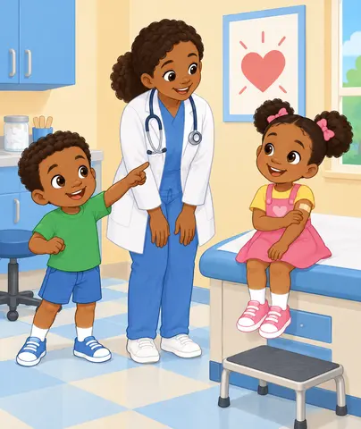 Omusawo • Doctor / Nurse Say, “Ono musawo.”