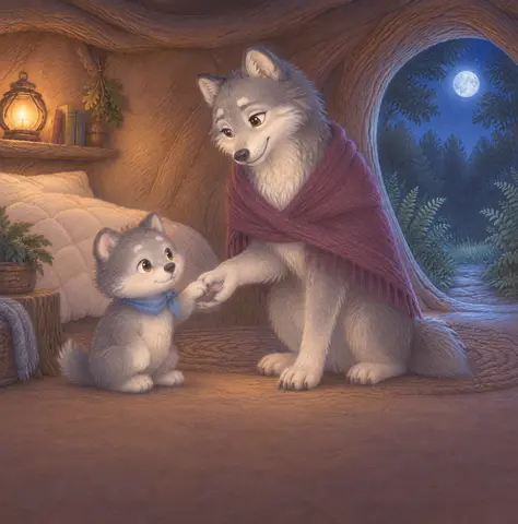 Together, they took one little step.