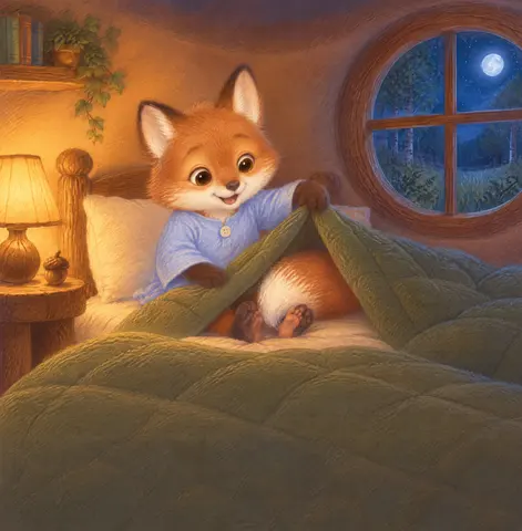 “Oh, tail! You tickled my toes.”
