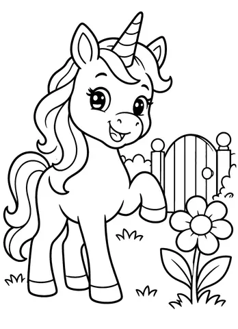 Page 7 of Children's marker coloring book
