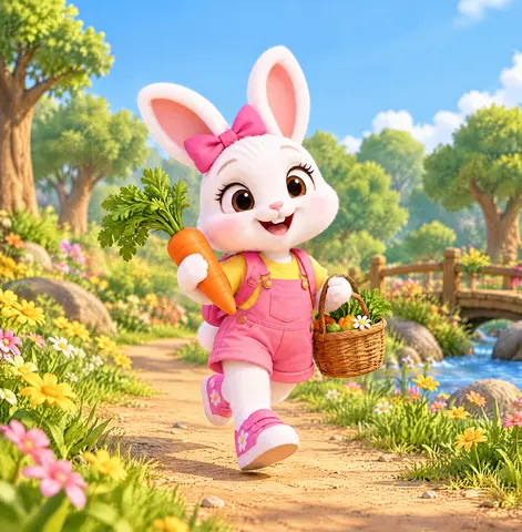 It was a bright and sunny morning in Wonder Woods.