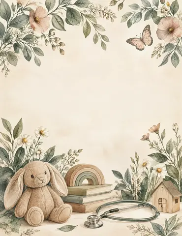 Cover of The Family Child Health Logbook, a planner & logbook by Ciara Gellen