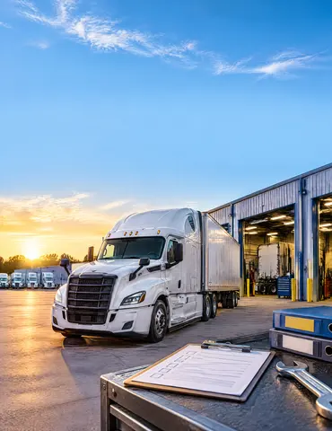 Cover of Commercial Fleet Maintenance & DVIR Compliance Logbook: DOT Recordkeeping for Motor Carriers, Defect-to-Repair Chain Tracking, 1&6 Year Retention Reference, a planner & logbook by adel