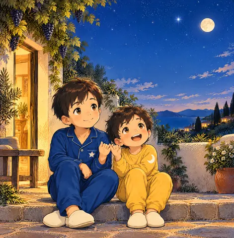 Cover of The Star We Look For, picture book by The grandpa stars