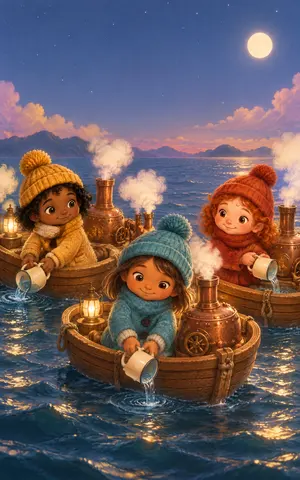 Cover of The Cloudmakers, bedtime story collection by Mike Bignall