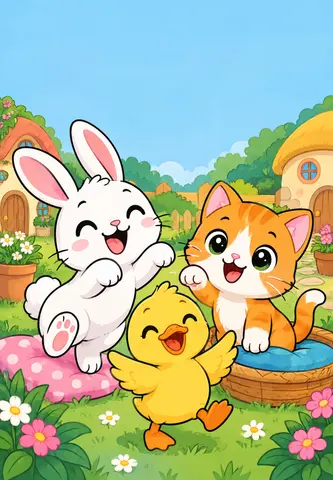 Cover of Mes amis Kawaii, kids' coloring book by Maryline Manteau