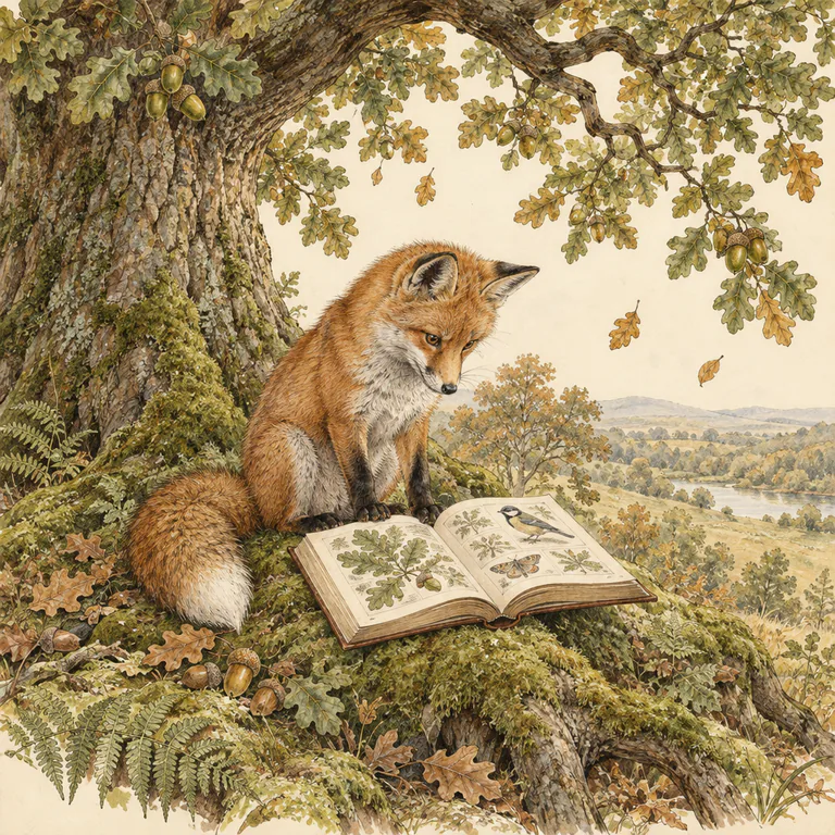 Naturalist plate style sample