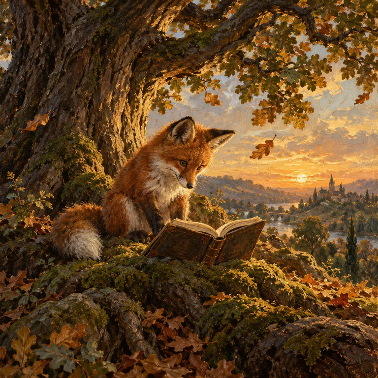 Classic oil painting style sample