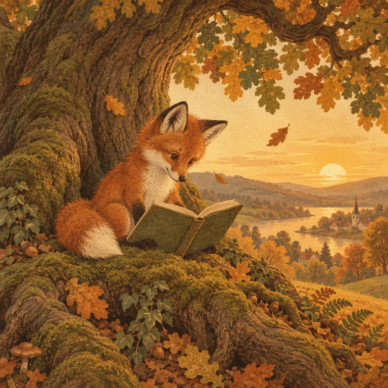 1970s storybook style sample