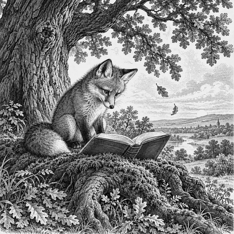 Victorian engraving style sample